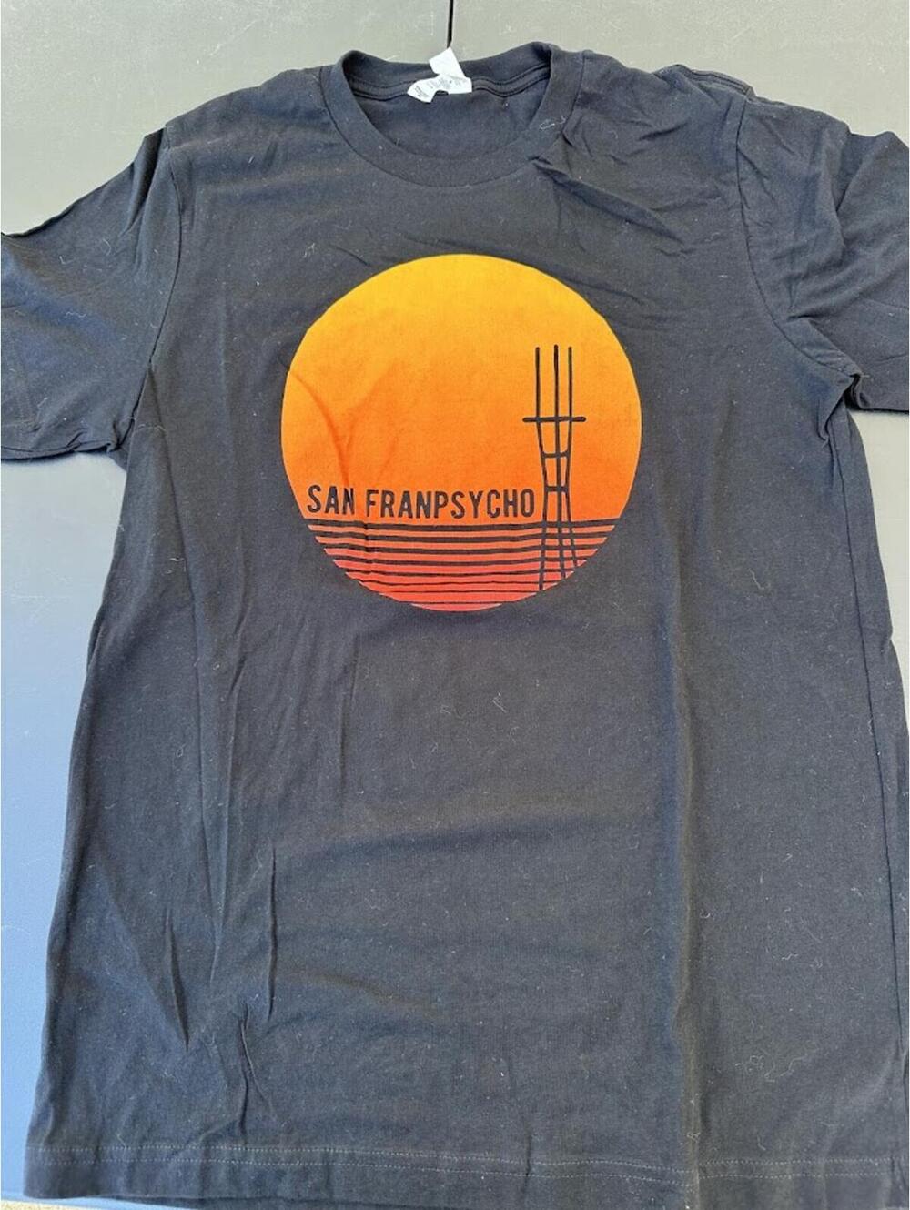 San Franpsycho Sunset Logo Tee